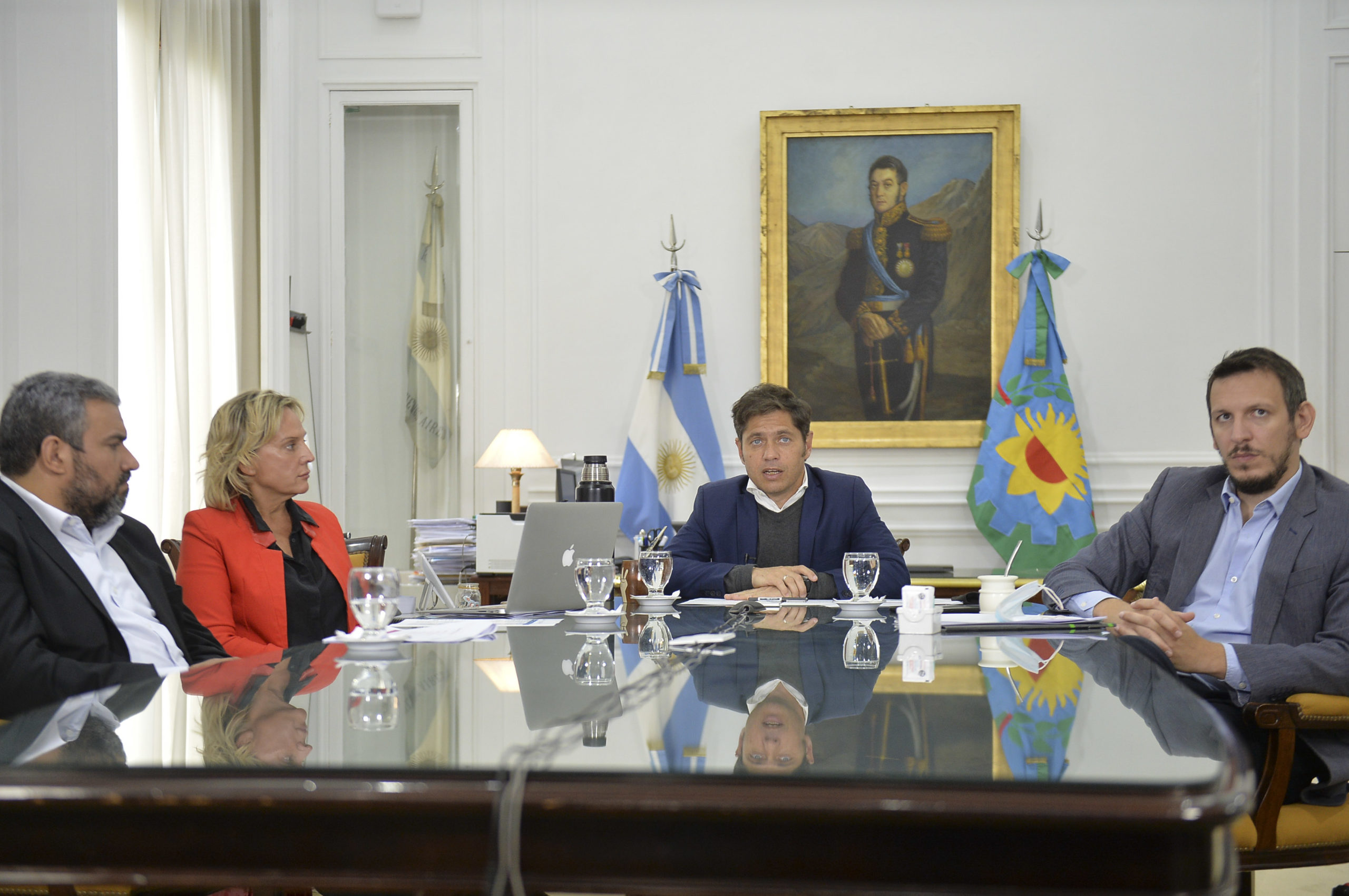 Kicillof Y Cuattromo Se Reunieron Con Intendentes Que Suscribieron Al