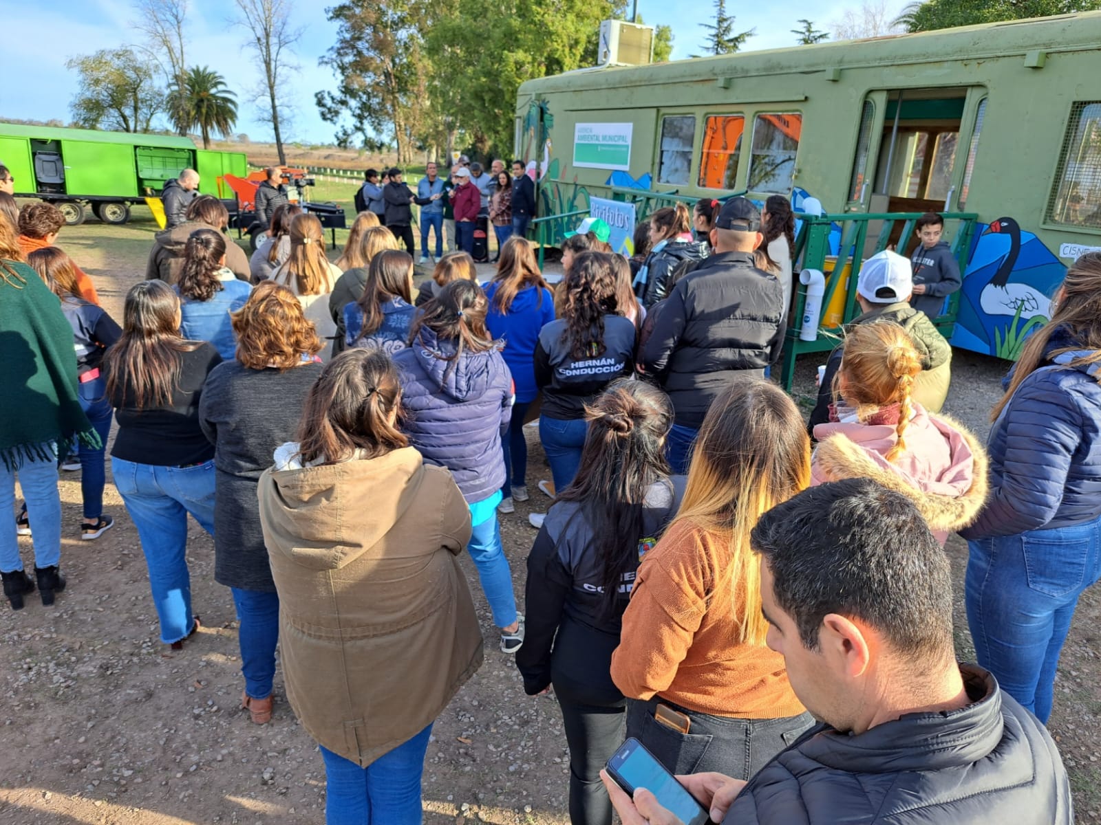 Inauguraron la Casa Ambiental y presentaron nuevas maquinarias La Mañana